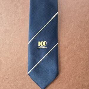Vintage Dunlop 100 Years Commemorative Tie 1888–1988 HOLLYGREEN – Rare